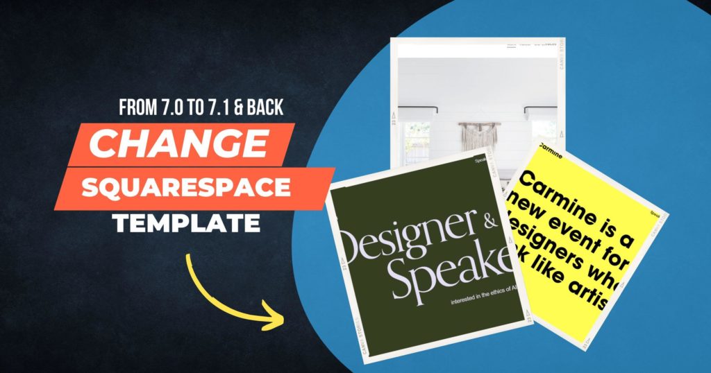 How To Change Squarespace Template In Easy Steps (2023)? Obedium